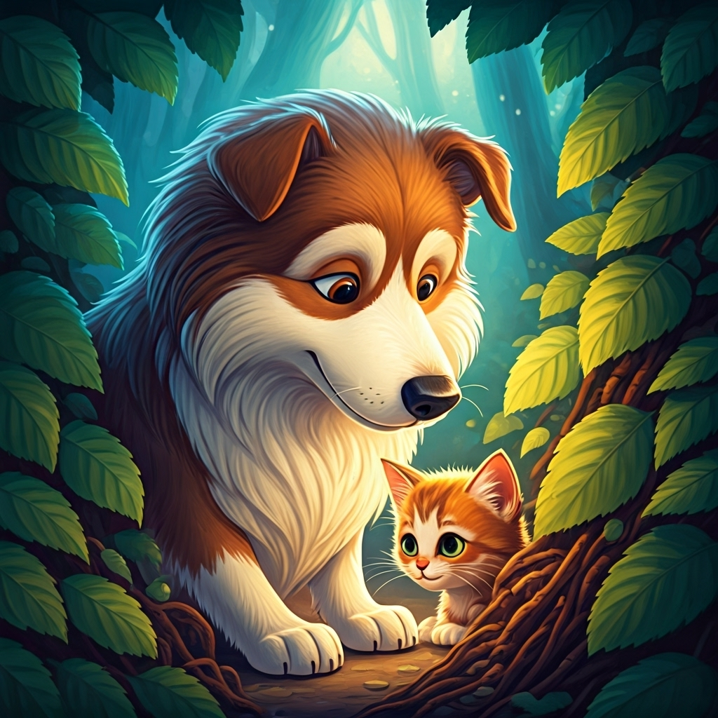 Ilustración del cuento