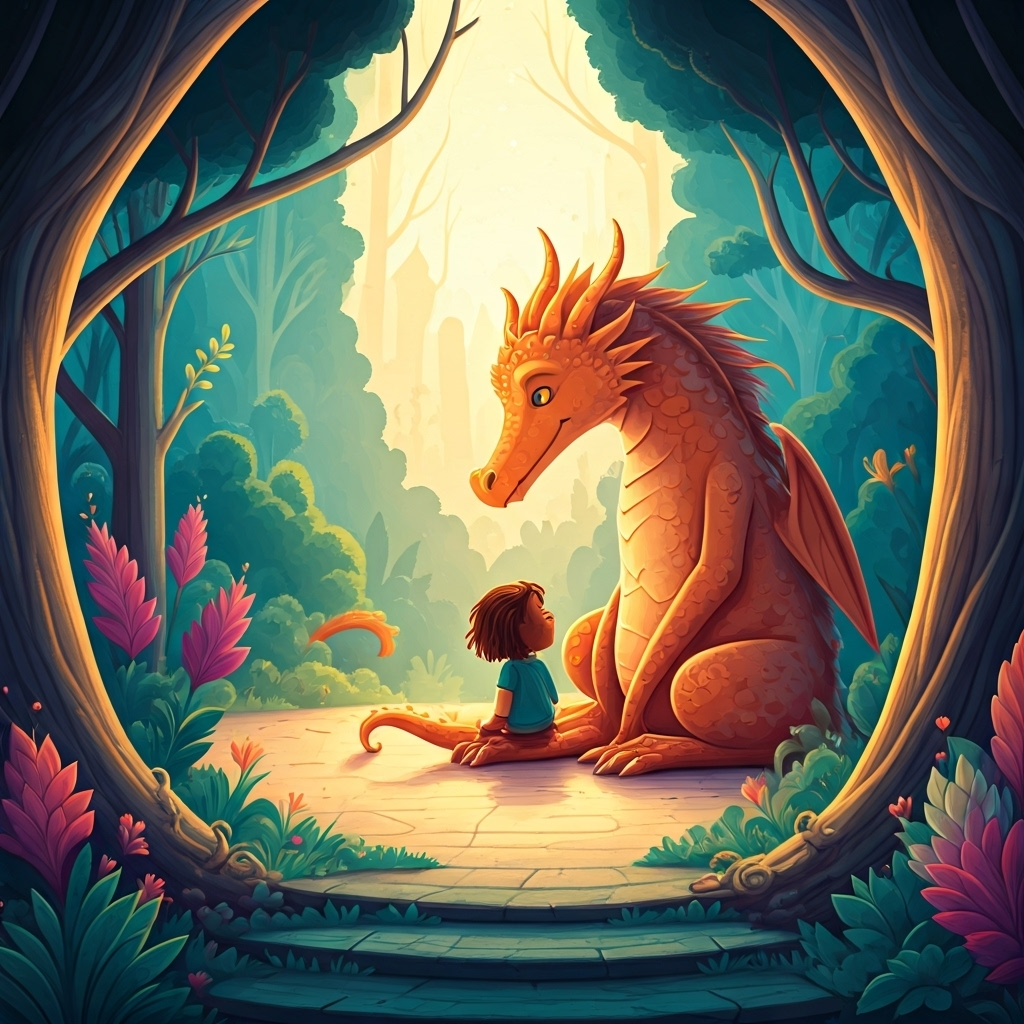 Ilustración del cuento