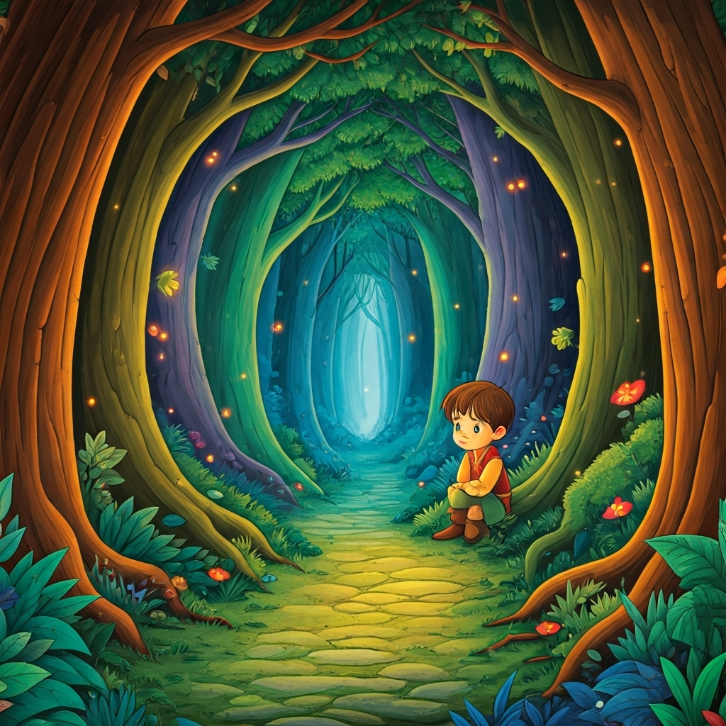 Ilustración del cuento