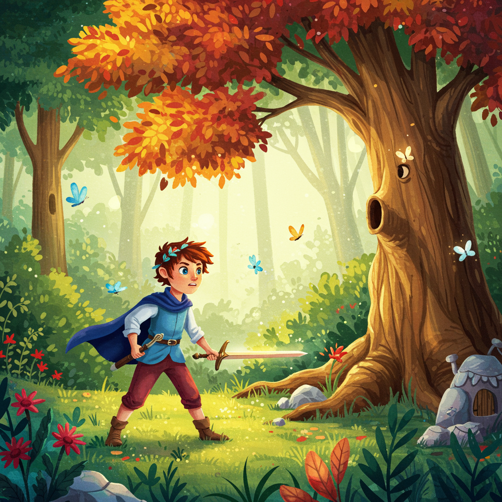 Ilustración del cuento