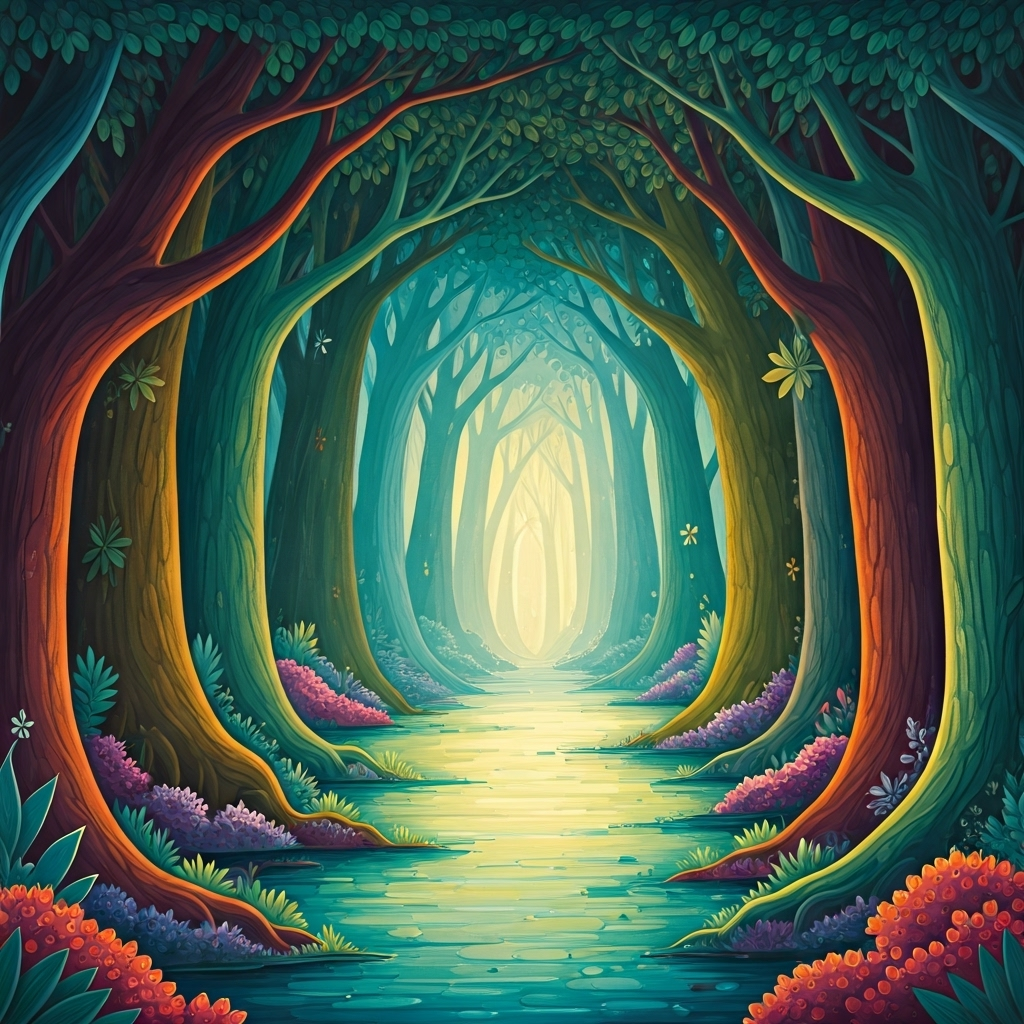 Ilustración del cuento