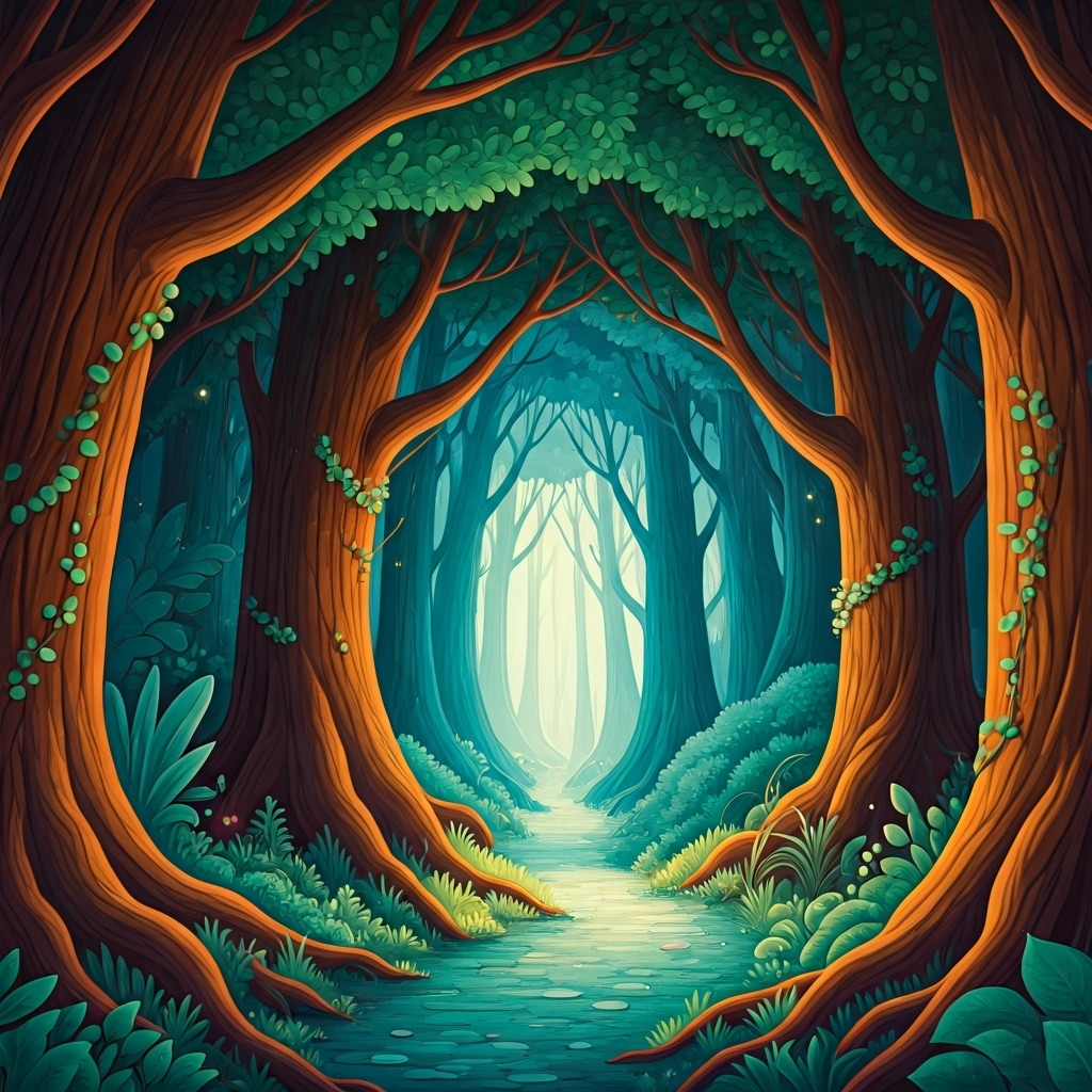 Ilustración del cuento