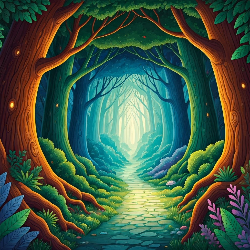 Ilustración del cuento