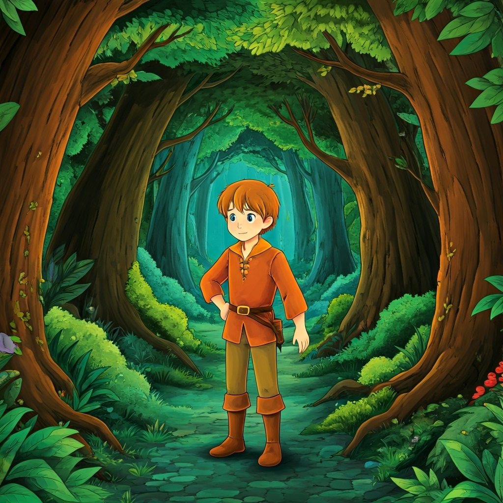 Ilustración del cuento