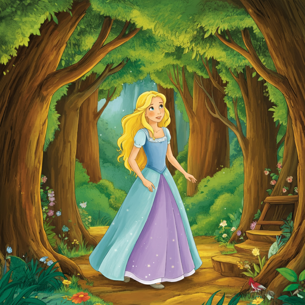 Ilustración del cuento