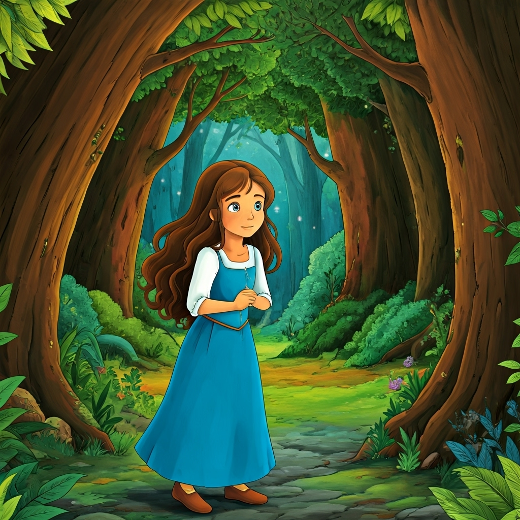 Ilustración del cuento