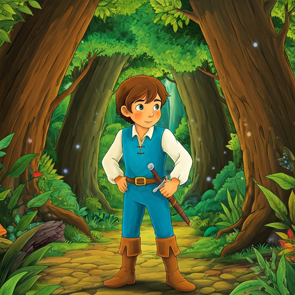 Ilustración del cuento