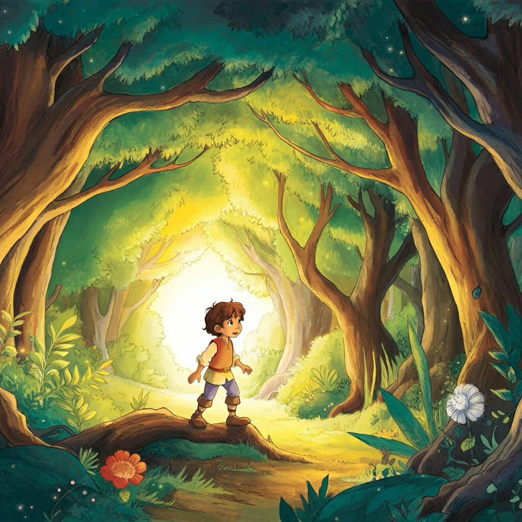 Ilustración del cuento