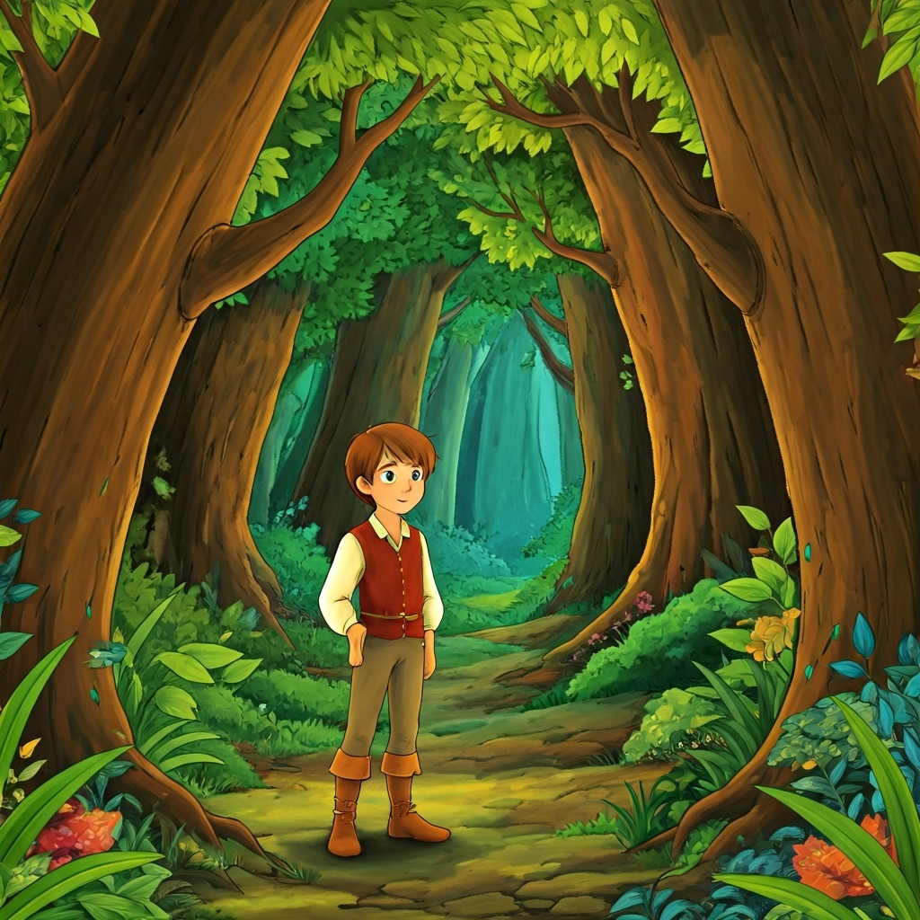 Ilustración del cuento