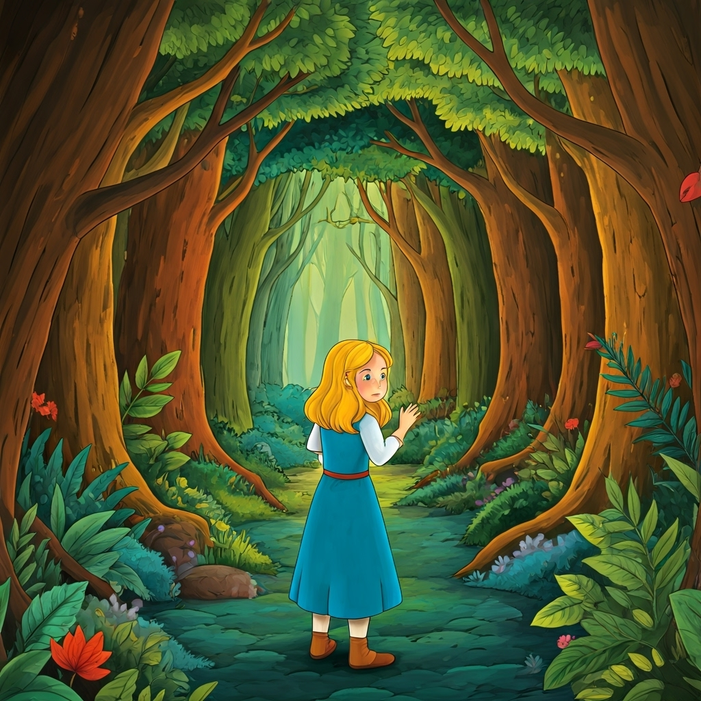 Ilustración del cuento