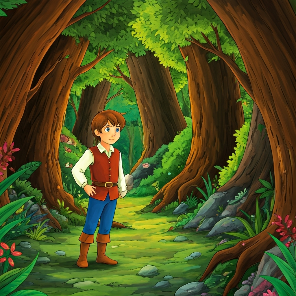 Ilustración del cuento