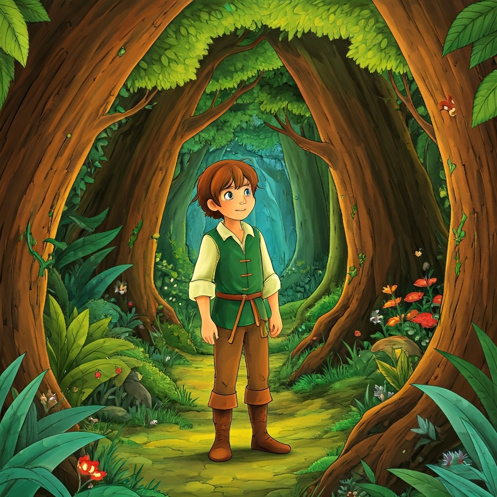 Ilustración del cuento