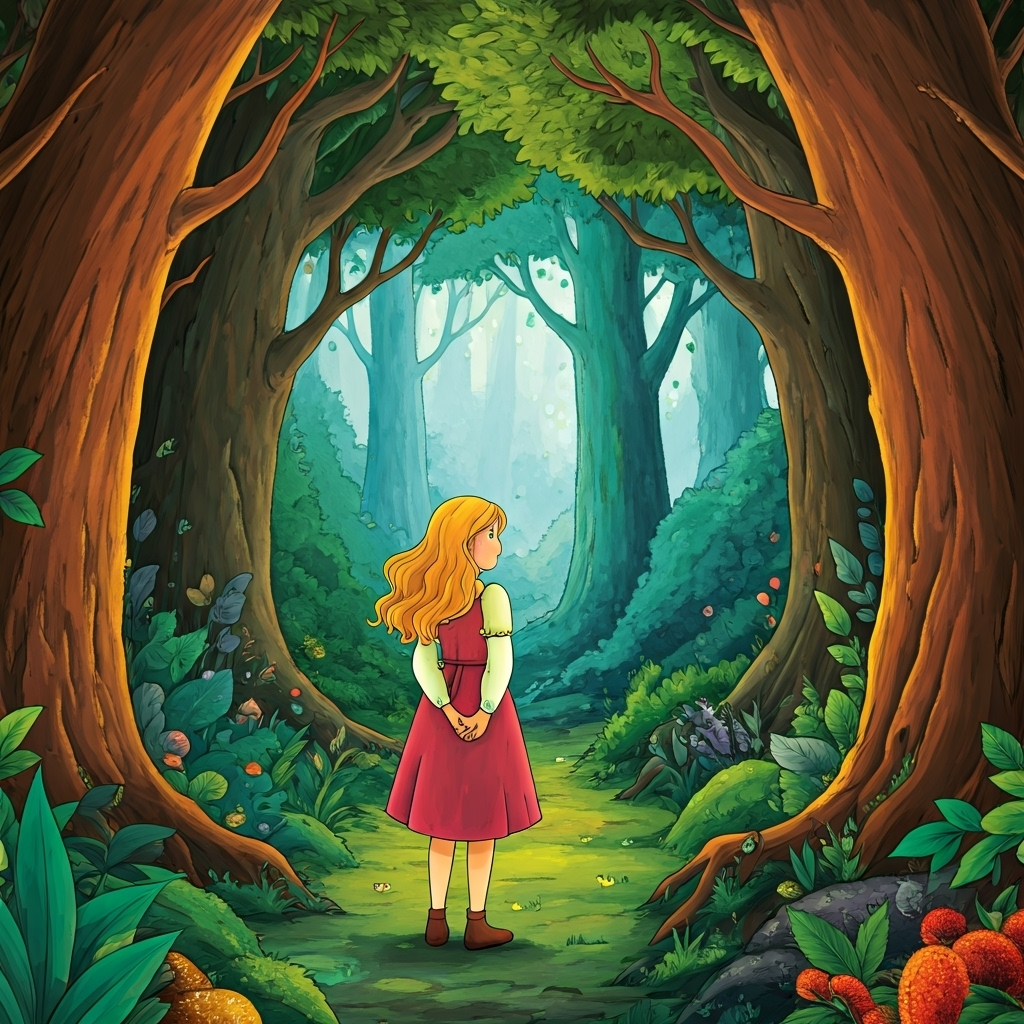 Ilustración del cuento