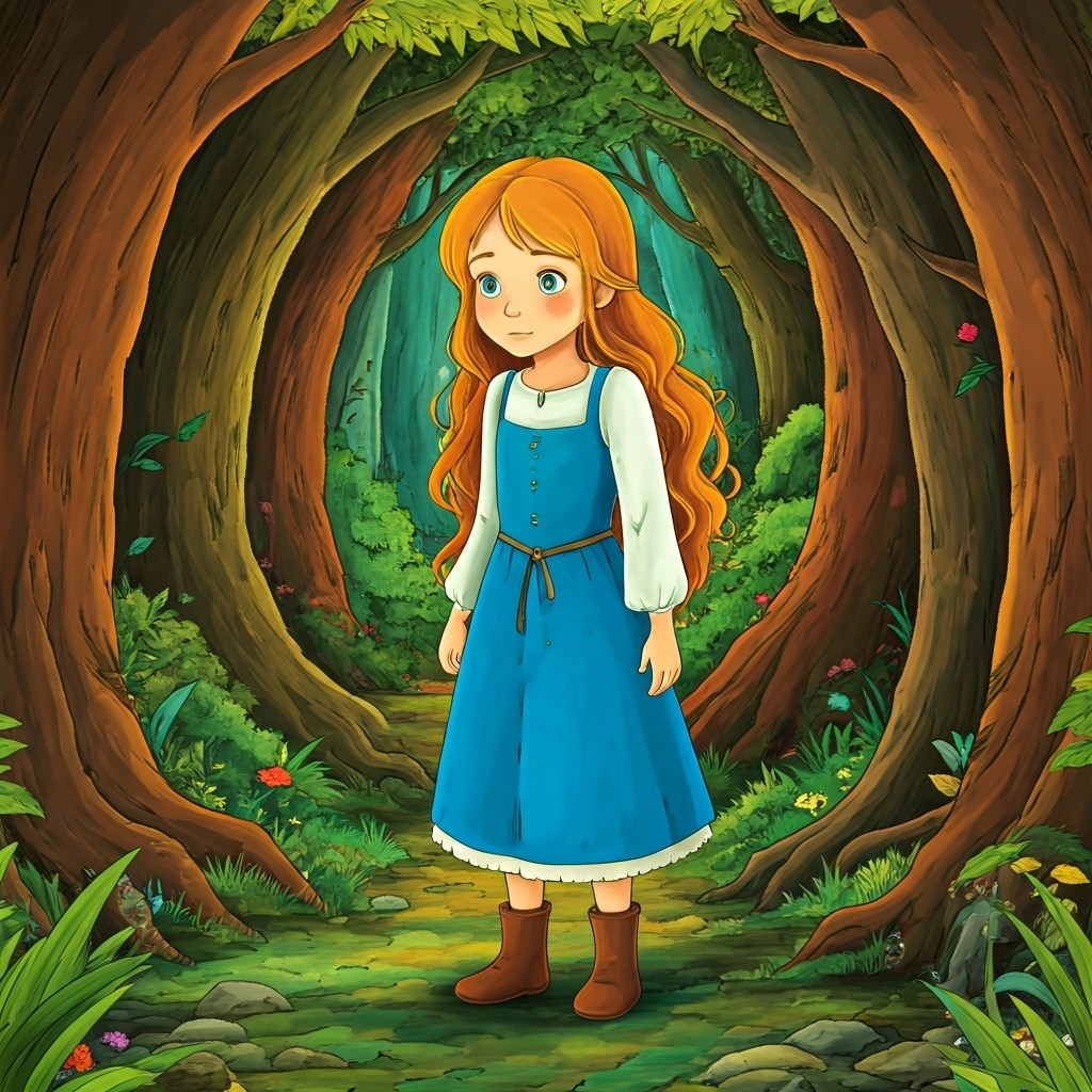 Ilustración del cuento