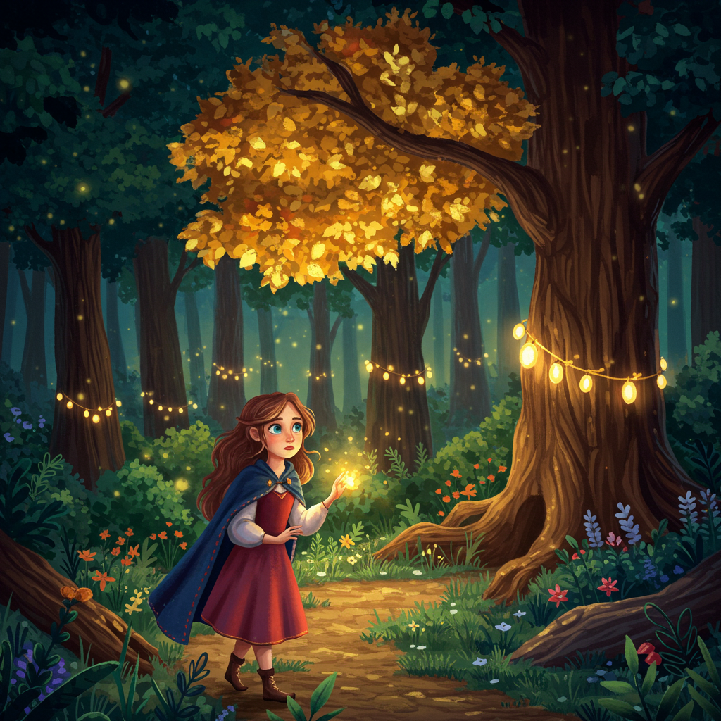 Ilustración del cuento